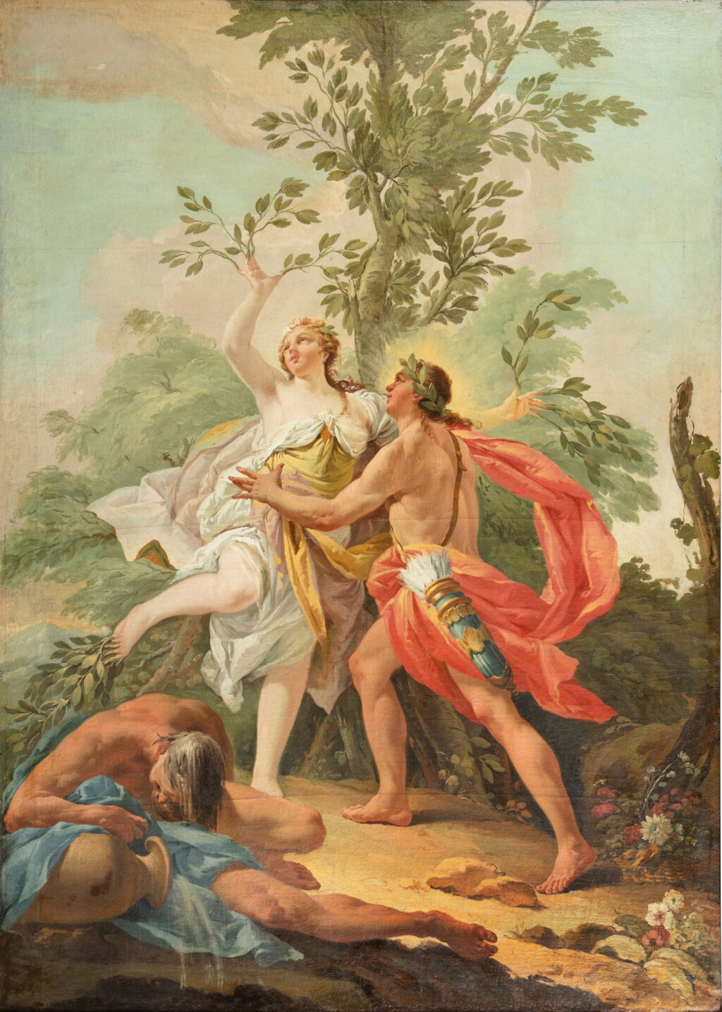 View full screen - View 1 of Lot 37. Apollo and Daphne | Apollon et Daphné .