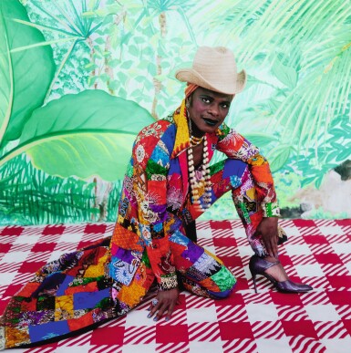 View full screen - View 1 of Lot 12. SAMUEL FOSSO | LA FEMME AMÉRICAINE LIBERÉE DES ANNÉES 70, TATI SERIES, 1997.