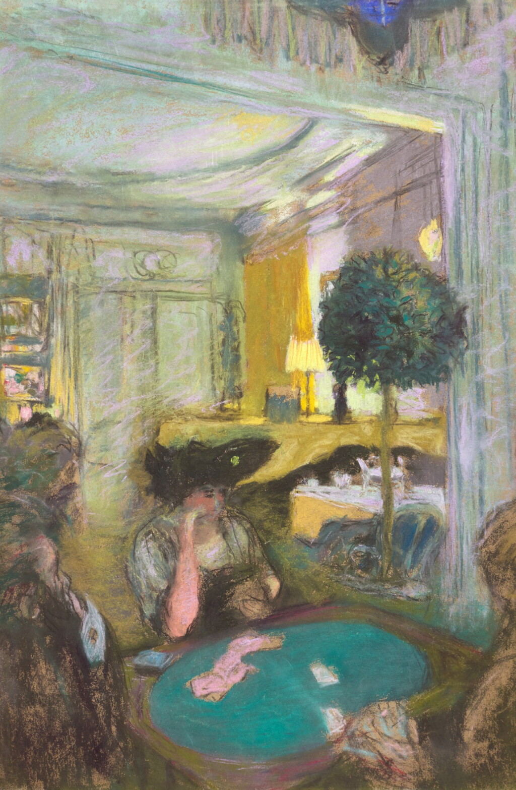 View full screen - View 1 of Lot 443. La partie de whist chez Marcelle Aron.