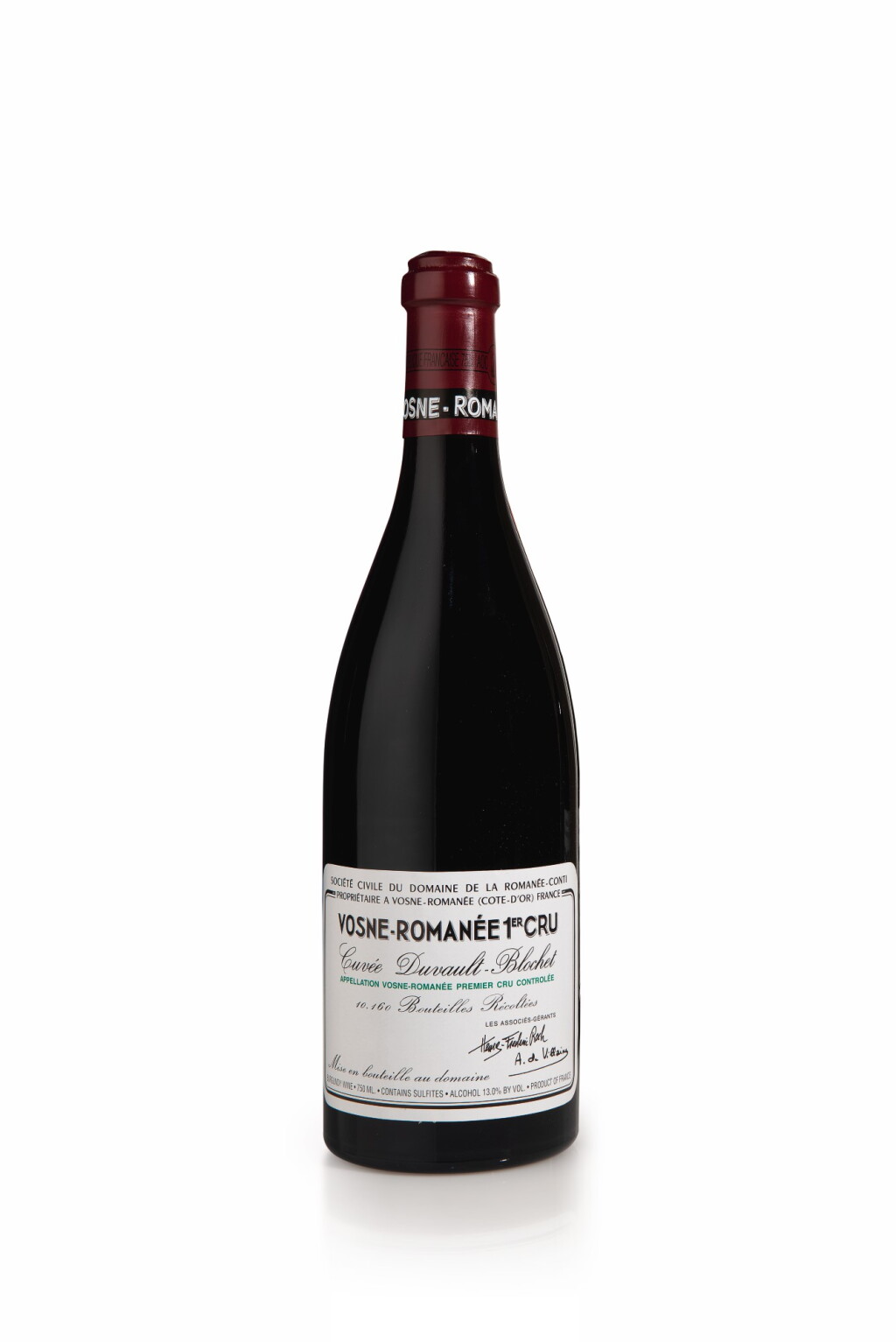 View full screen - View 1 of Lot 2. Vosne Romanée, Cuvée Duvault-Blochet 2009 Domaine de la Romanée-Conti (6 BT).