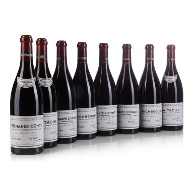 View full screen - View 1 of Lot 9118. Domaine de la Romanée-Conti Assortment 2015 Domaine de la Romanée-Conti (13 BT).