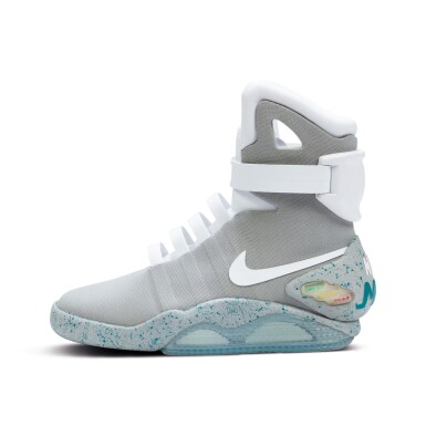 View full screen - View 1 of Lot 793. Nike MAG ‘Back to the Future’ 2016 | US 11.