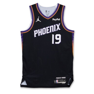 View full screen - View 1 of Lot 81. Haywood Highsmith Phoenix Suns 2026 NBA Playoffs Western Conference Round 1 Game Worn Statement Edition Jersey | Game 1.