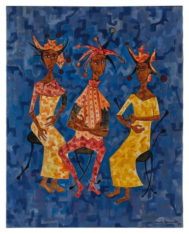 View full screen - View 1 of Lot 653. Conversación.