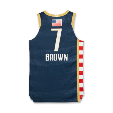 View full screen - View 1 of Lot 39. Jaylen Brown 2026 NBA All-Star Game Media Day Jersey.