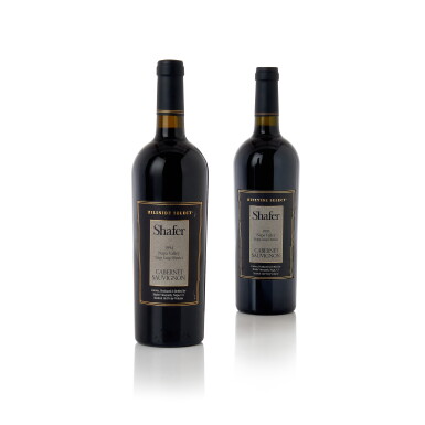 View full screen - View 1 of Lot 692. Shafer Vineyards, Cabernet Sauvignon, Hillside Select, Stags Leap District 1995 (4 BT).