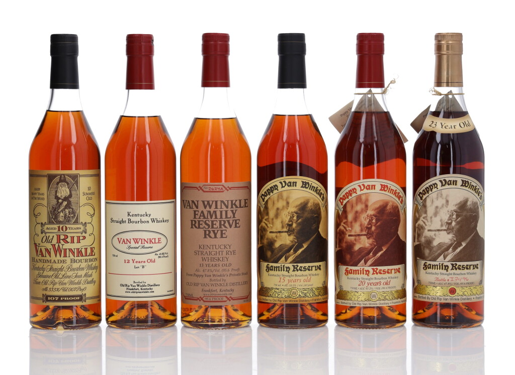 View full screen - View 1 of Lot 1114. Van Winkle Vertical NV (6 Bottles 75cl).