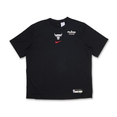 View full screen - View 1 of Lot 211. Andre Drummond Chicago Bulls 2023-2024 City Edition Warmup Top.