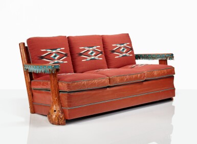 View full screen - View 1 of Lot 253. Three-Seat Sofa.