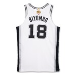 Bismack Biyombo San Antonio Spurs 2026 NBA Finals Game Issued Association Edition Jersey | Game 2