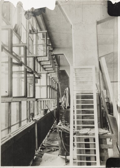 View full screen - View 1 of Lot 12. Bauhaus Technical Light Institution; Bauhaus interior, circa 1926/27.