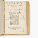 Aristotle, Thibaud Payen (publisher) | Six works in one volume, Lyon, 1559, contemporary limp vellum