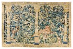 A Flemish, Possibly Oudenaarde, 'Feuilles de Choux' Tapestry, circa 1550-70