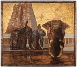 Éléphants sacrés de Madura