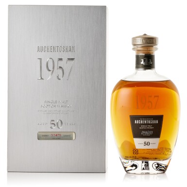 View full screen - View 1 of Lot 9639. Auchentoshan 50 Year Old 46.8 abv 1957 (1 BT70).
