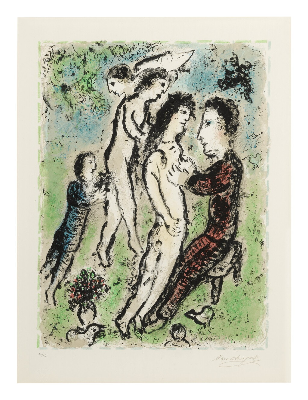 View full screen - View 1 of Lot 61. MARC CHAGALL | YOUTH (M. 1048).