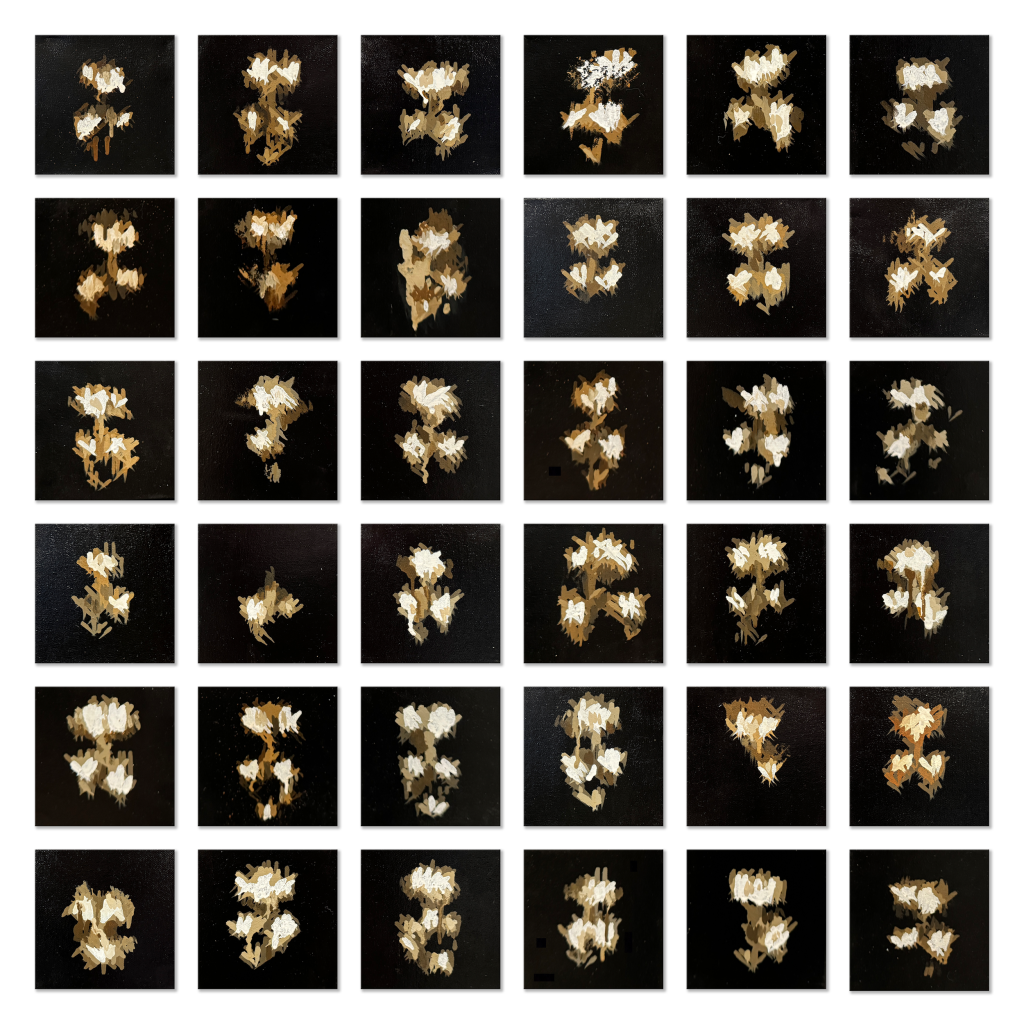 View full screen - View 1 of Lot 4. AI Imagined Faces.