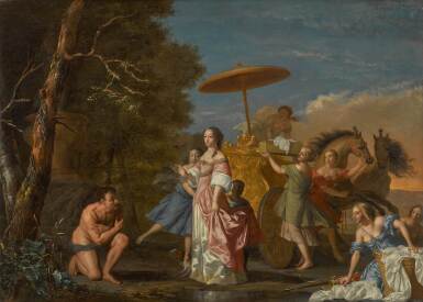 View full screen - View 1 of Lot 41. Odysseus and Nausicaa.