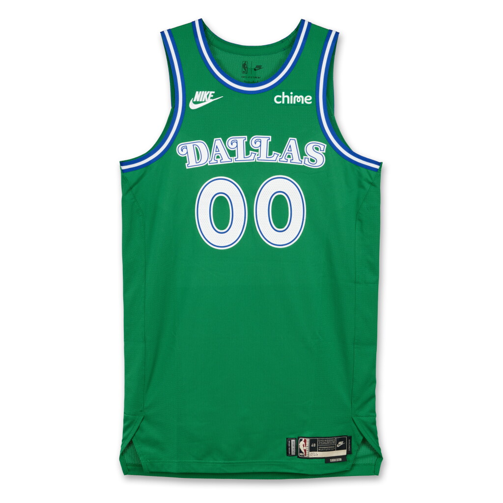 View full screen - View 1 of Lot 42. Max Christie Dallas Mavericks 2025-2026 Game Worn Classic Edition Jersey.