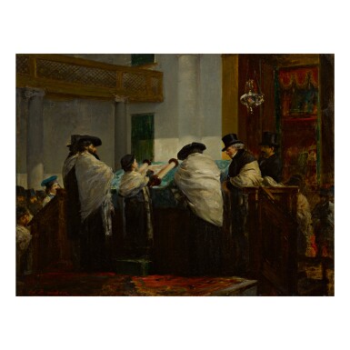 View full screen - View 1 of Lot 70. JACQUES-EMILE-ÉDOUARD BRANDON | BAR MITZVAH.