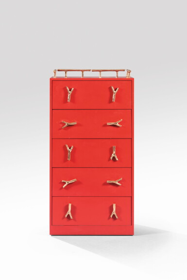 View full screen - View 1 of Lot 9. Commode Fourche.