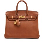 Fauve Barenia Faubourg Birkin 25 Gold Hardware, 2022