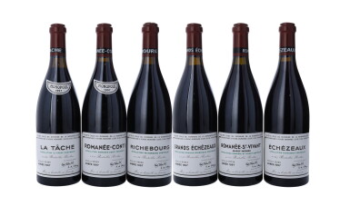 View full screen - View 1 of Lot 10. DRC Assortment Case 1997 Domaine de la Romanée-Conti (12 BT).