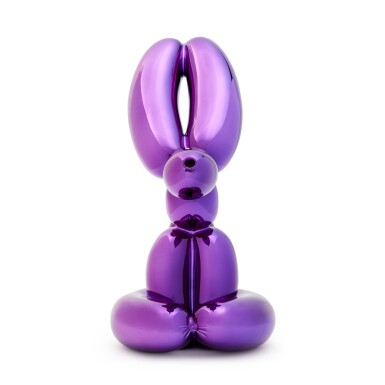 View full screen - View 1 of Lot 59. Balloon Rabbit (Violet).