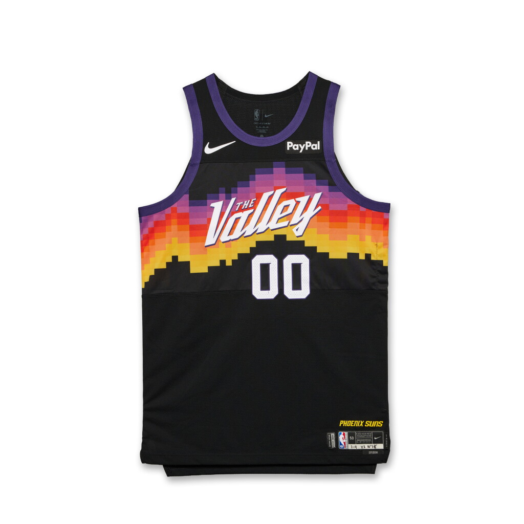 View full screen - View 1 of Lot 65. Royce O’Neale Phoenix Suns 2025-2026 Game Worn City Edition Jersey .
