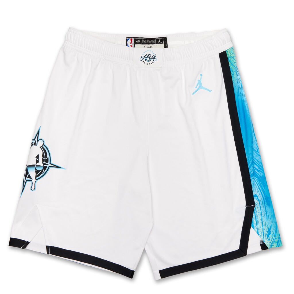 View full screen - View 1 of Lot 78. Shai Gilgeous-Alexander Game Worn 2026 NBA All-Star Game Shorts .