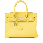 Soufre Epsom Birkin 30 Palladium Hardware, 2012