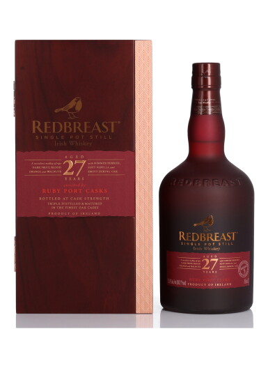 View full screen - View 1 of Lot 127. Redbreast 27 Year Old 53.1 abv NV (1 Bottle 75cl).
