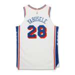 Guerschon Yabusele ‘Christmas Day’ Philadelphia 76ers 2024-2025 Game Worn Association Edition Jersey
