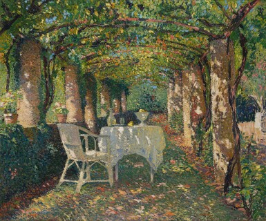 View full screen - View 1 of Lot 505. La Treille de Marquayrol en début d'automne.