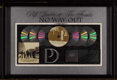 View full screen - View 1 of Lot 113. “No Way Out” platinum record plaque.