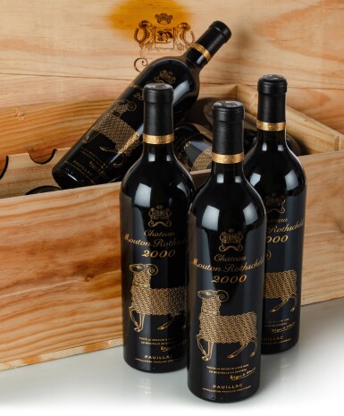 View full screen - View 1 of Lot 509. Château Mouton Rothschild 2000 (12 BT).
