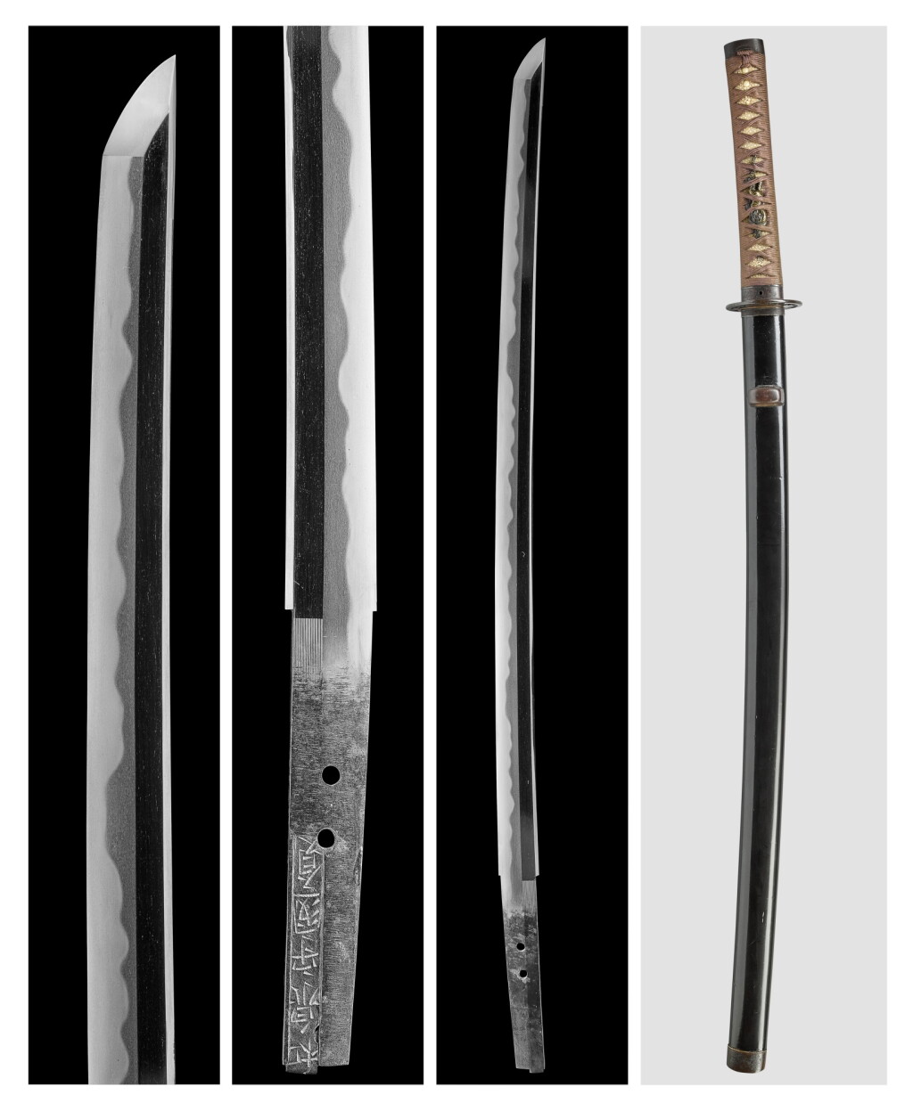 View full screen - View 1 of Lot 56. An Osaka shinto katana | Signed Izumi no kami Kunisada | Edo period, 17th century.
