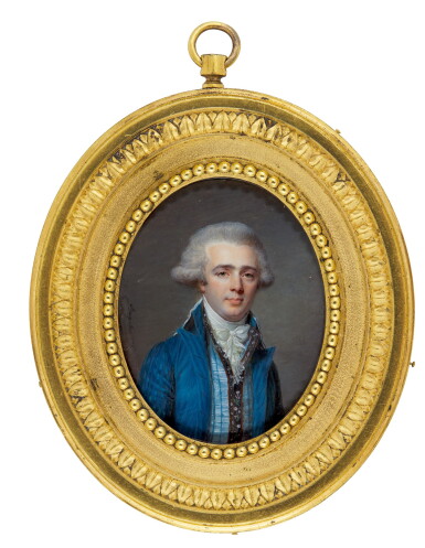 View full screen - View 1 of Lot 184. JEAN BAPTISTE JACQUES AUGUSTIN | Portrait of a gentleman.