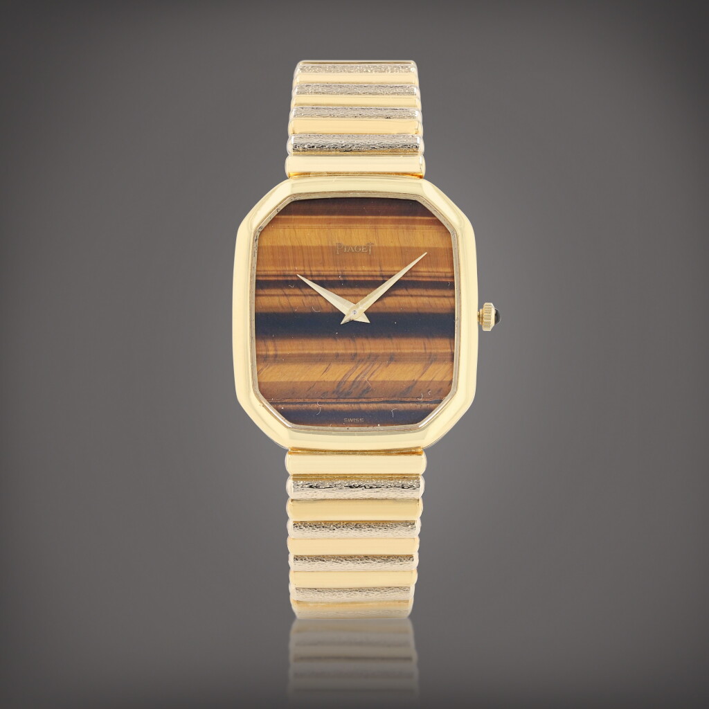 View full screen - View 1 of Lot 199. Reference 9792 Montre bracelet en or jaune | Yellow gold bracelet watch Vers 1970 | Circa 1970.