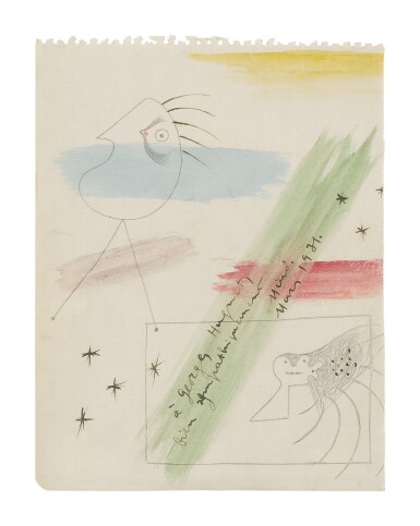 View full screen - View 1 of Lot 25. JOAN MIRÓ | SANS TITRE.