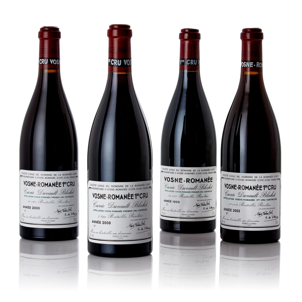 View full screen - View 1 of Lot 9358. Vosne Romanée, Cuvée Duvault-Blochet 2008 Domaine de la Romanée-Conti (3 BT).