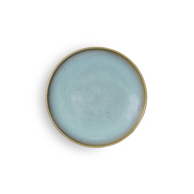 View full screen - View 1 of Lot 95. A 'Jun' blue-glazed dish, Jin dynasty.
