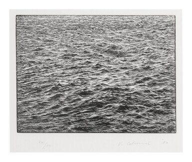View full screen - View 1 of Lot 11. VIJA CELMINS | OCEAN SURFACE.