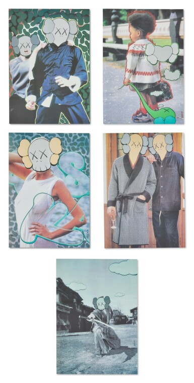 View full screen - View 1 of Lot 9082. KAWS | KAWS X Undercover(一組五件) KAWS x Undercover (set of five).