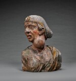 North Italian or French, early 17th century | Bust of a Woman with a goitre