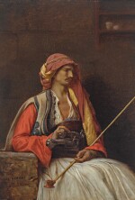 JEAN-LÉON GÉRÔME | SEATED ARNAUT