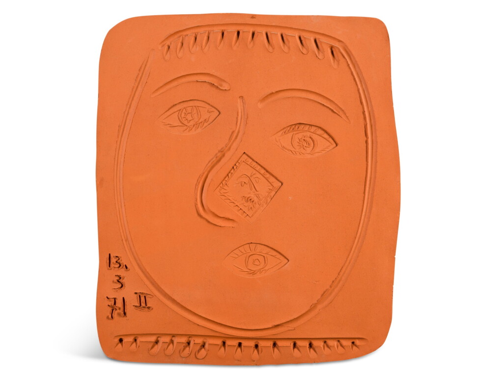 View full screen - View 1 of Lot 71. PABLO PICASSO | VISAGE AU NEZ ROND (A. R. 621).
