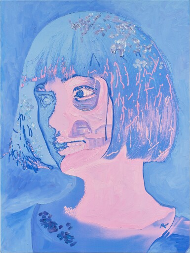 View full screen - View 1 of Lot 582. Self-Portrait.