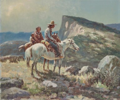 View full screen - View 1 of Lot 66. Navajo Family.