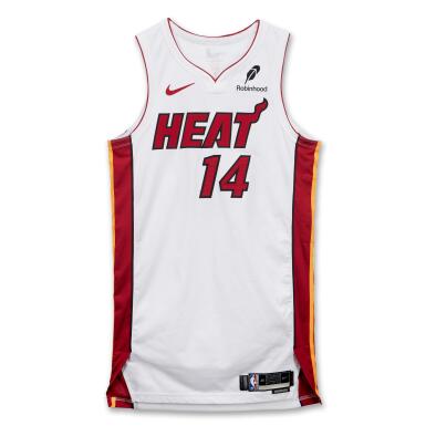 View full screen - View 1 of Lot 92. Tyler Herro Miami Heat 2024-2025 Kia NBA Tip-Off Game Worn Association Edition Jersey | Matched to 3 Games.